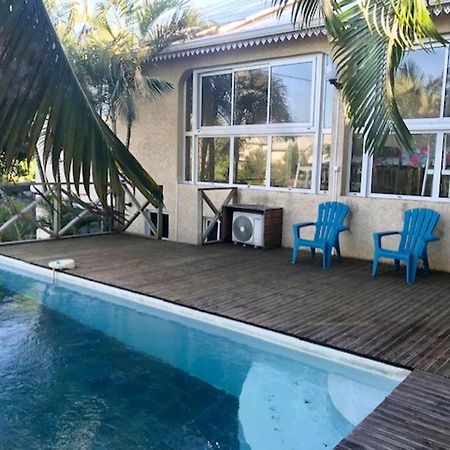 Grande Maison Avec Jardin Et Piscine A Saint-Joseph Exterior foto