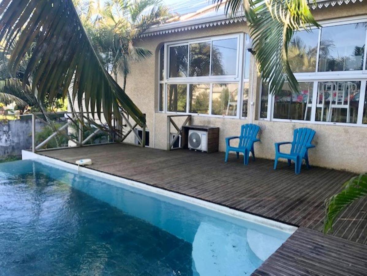 Grande Maison Avec Jardin Et Piscine A Saint-Joseph Exterior foto